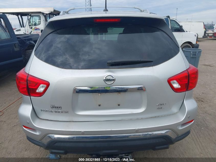2017 NISSAN PATHFINDER SL - 5N1DR2MM7HC642771