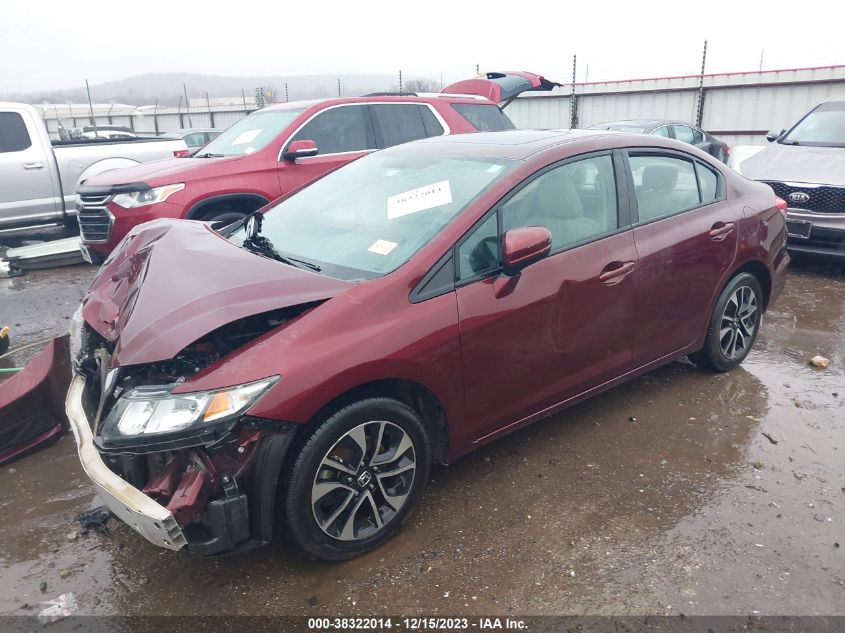 2015 HONDA CIVIC EX - 19XFB2F89FE103821