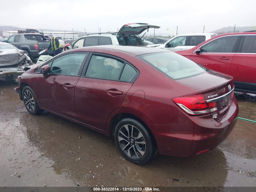 2015 HONDA CIVIC EX - 19XFB2F89FE103821