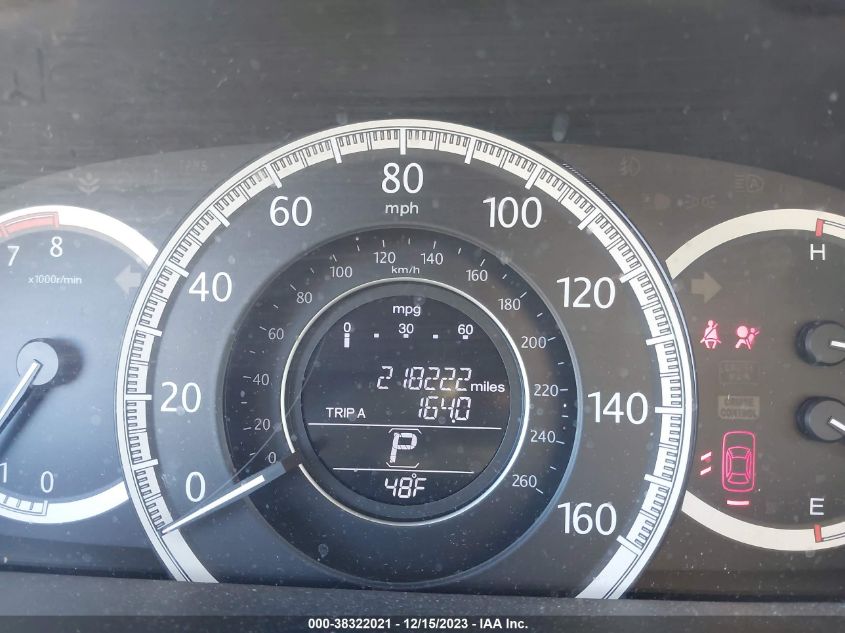 2015 HONDA ACCORD EX - 1HGCR2F73FA013980