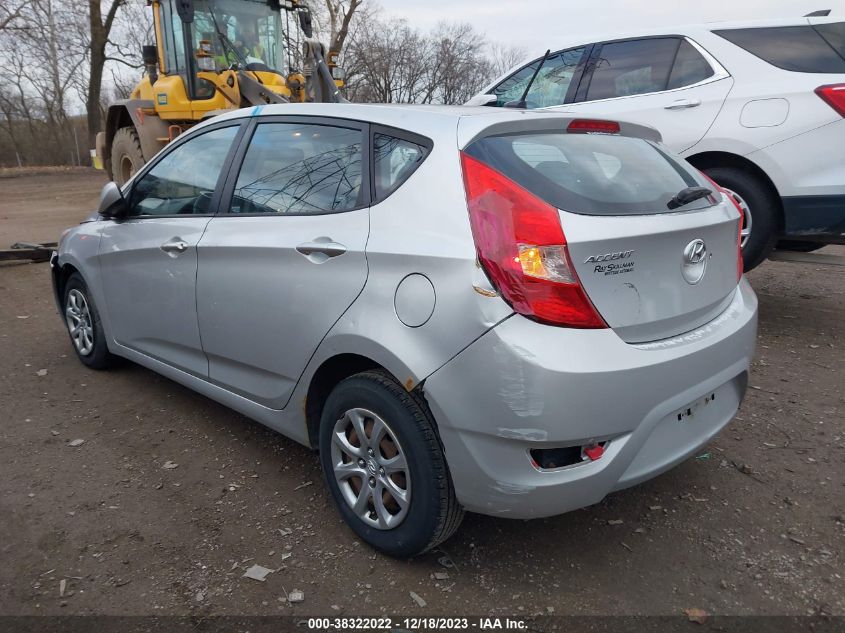 2013 HYUNDAI ACCENT GS - KMHCT5AE0DU069552