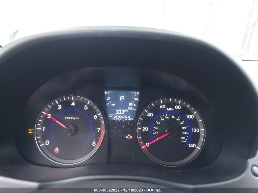 2013 HYUNDAI ACCENT GS - KMHCT5AE0DU069552