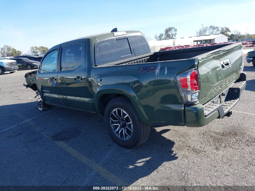 2022 TOYOTA TACOMA DOUBLE CAB/SR5/TRD SPORT/ - 3TMAZ5CN3NM166113