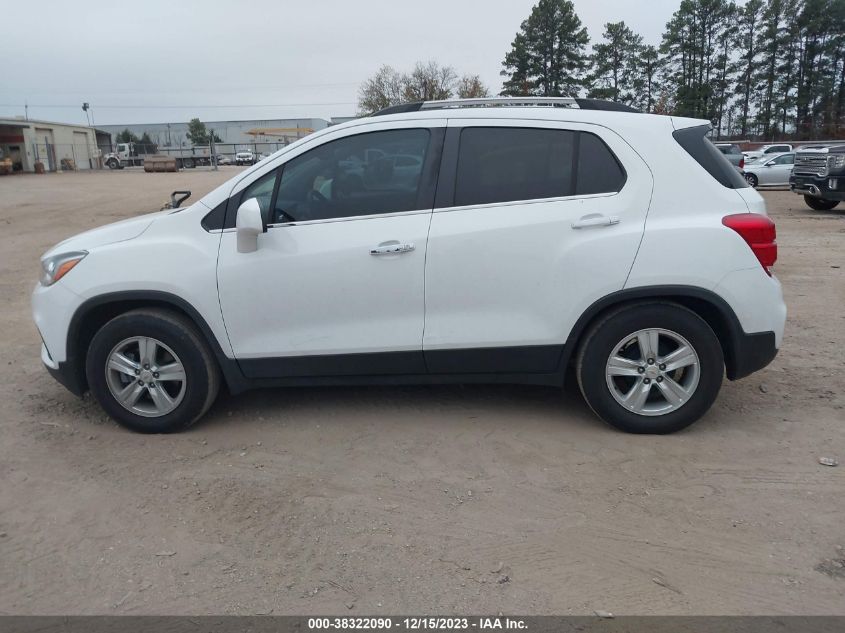 2019 CHEVROLET TRAX LT - KL7CJLSB0KB888456