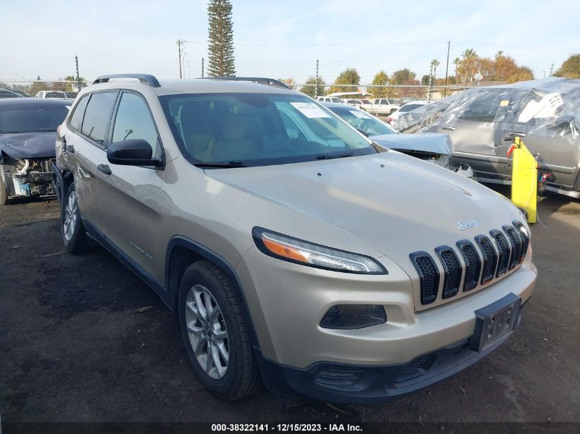 2015 JEEP CHEROKEE SPORT - 1C4PJLABXFW663160