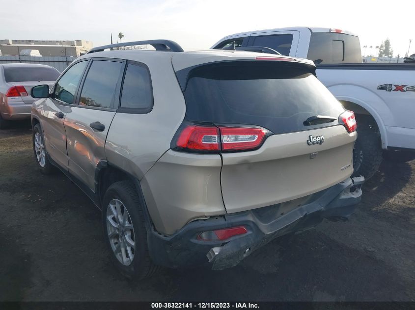 2015 JEEP CHEROKEE SPORT - 1C4PJLABXFW663160