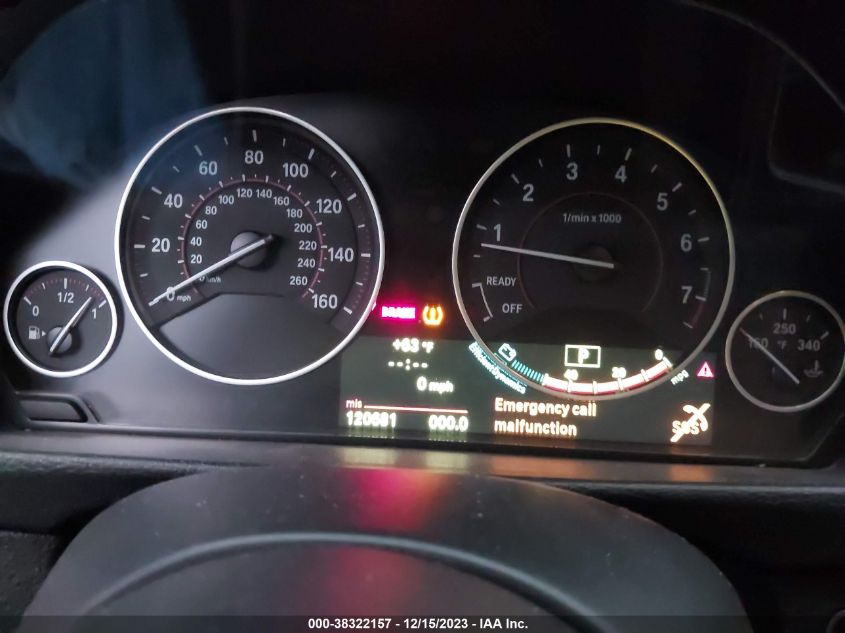 2013 BMW 335I WBA3A9G54DNP36610