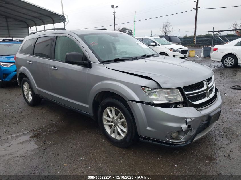 2017 DODGE JOURNEY SXT - 3C4PDCBG6HT571442