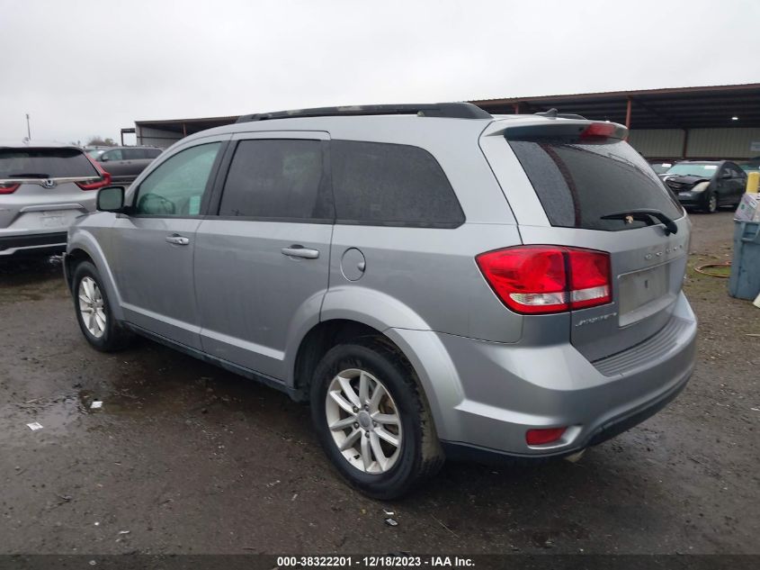 2017 DODGE JOURNEY SXT - 3C4PDCBG6HT571442