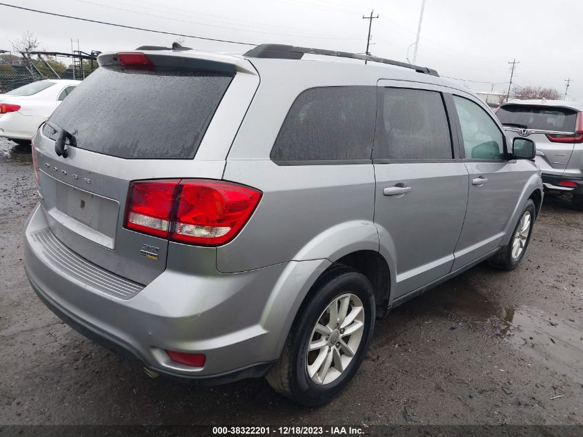 2017 DODGE JOURNEY SXT - 3C4PDCBG6HT571442