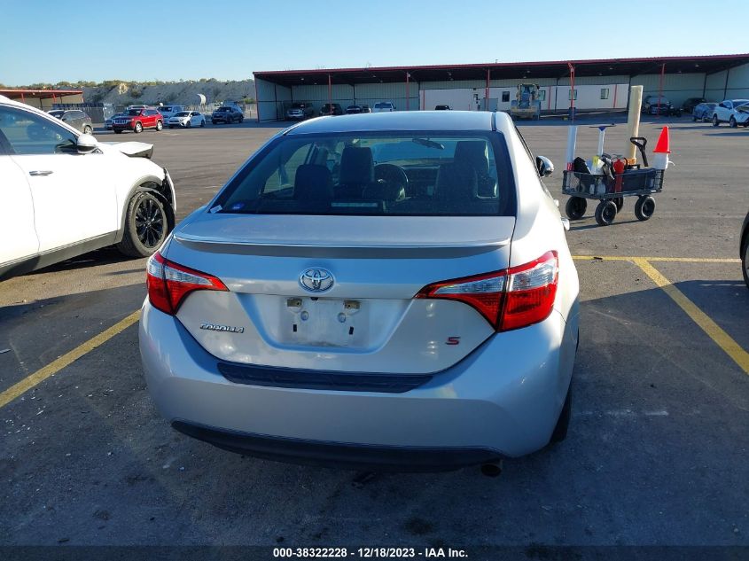 2015 TOYOTA COROLLA L/LE/LE PLS/PRM/S/S PLS - 5YFBURHE8FP295929