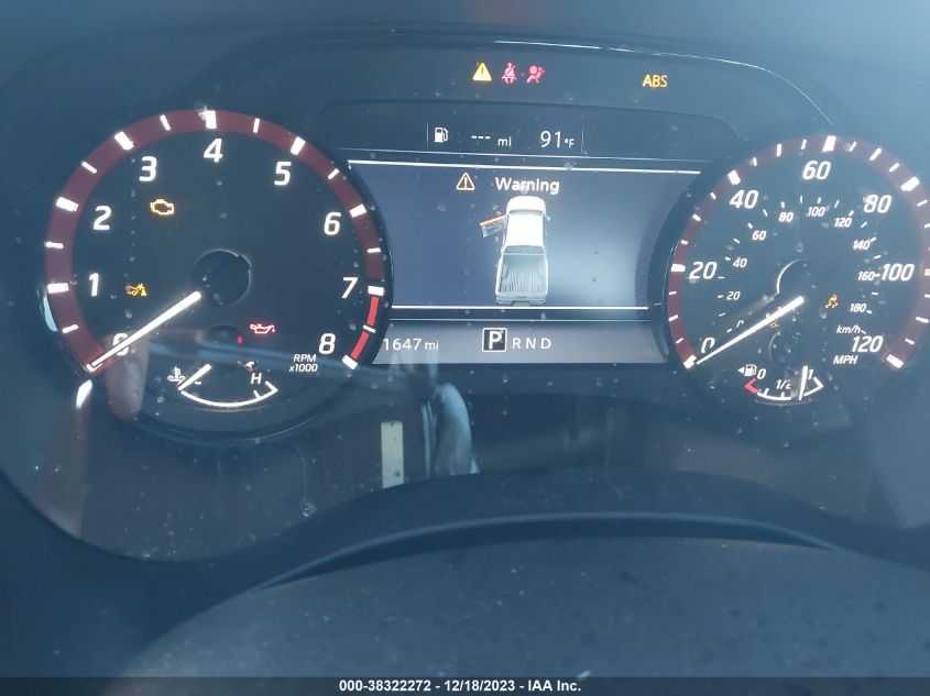 2023 NISSAN FRONTIER S/SV/PRO-X - 1N6ED1EJ3PN657628