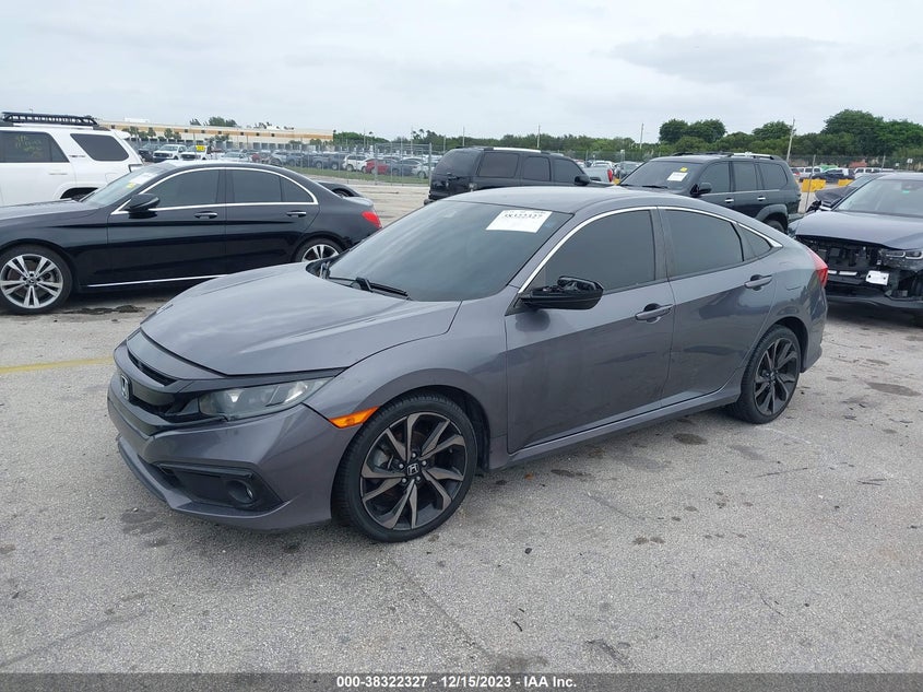 VIN 2HGFC2F87KH592099 2019 HONDA CIVIC SPORT