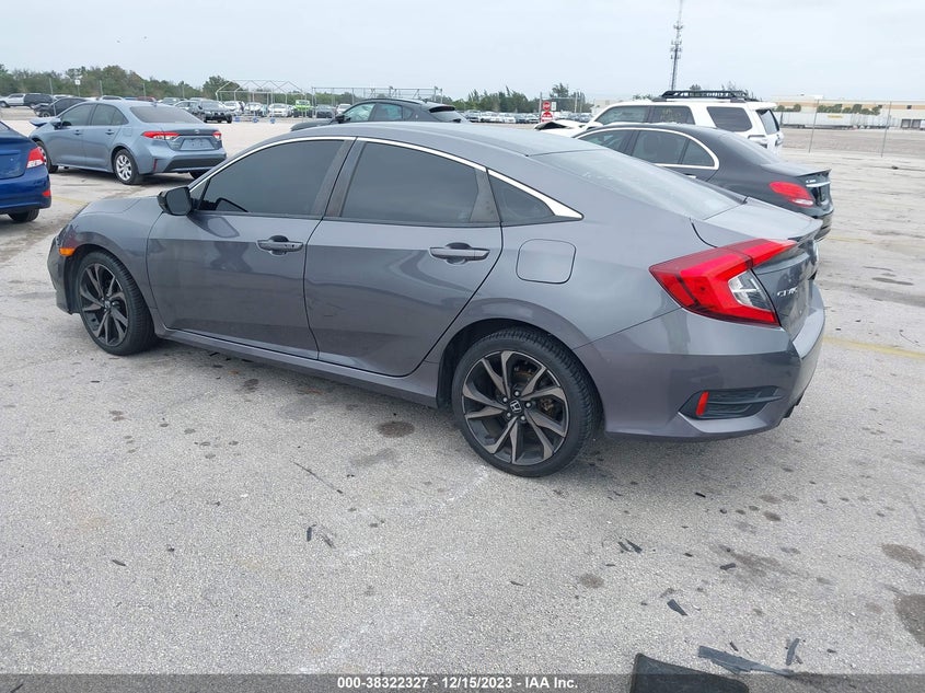 VIN 2HGFC2F87KH592099 2019 HONDA CIVIC SPORT