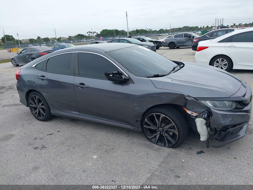 VIN 2HGFC2F87KH592099 2019 HONDA CIVIC SPORT
