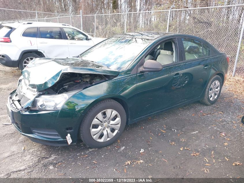 1G1PA5SG9E7255997 | 2014 CHEVROLET CRUZE