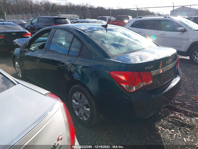 1G1PA5SG9E7255997 | 2014 CHEVROLET CRUZE