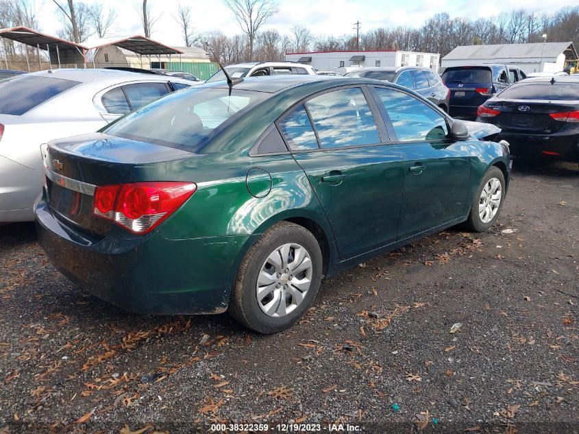 2014 CHEVROLET CRUZE LS - 1G1PA5SG9E7255997