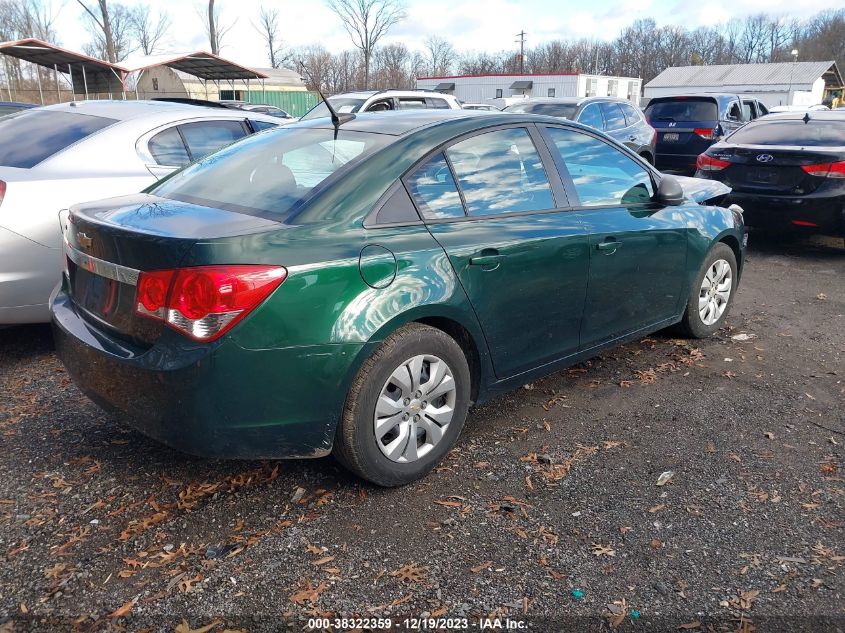 1G1PA5SG9E7255997 | 2014 CHEVROLET CRUZE