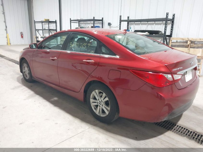 2014 HYUNDAI SONATA GLS - 5NPEB4ACXEH908904