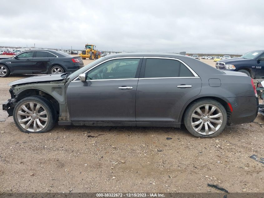 2018 CHRYSLER 300 LIMITED - 2C3CCAEG1JH127003