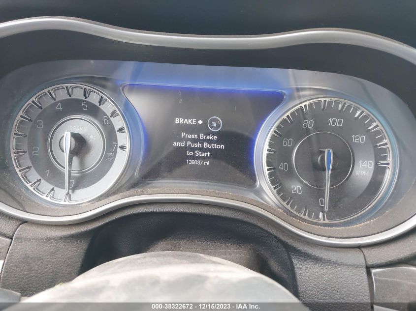 2018 CHRYSLER 300 LIMITED - 2C3CCAEG1JH127003