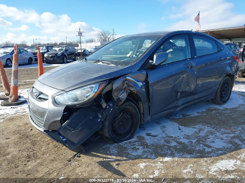 2014 HYUNDAI ACCENT GLS - KMHCT4AE4EU724193