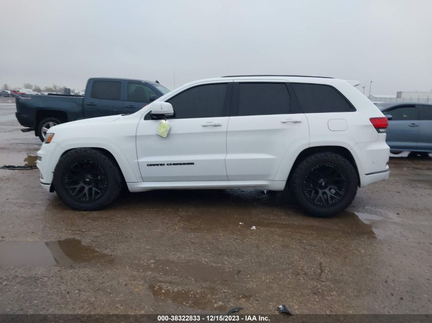 2018 JEEP GRAND CHEROKEE HIGH ALTITUDE 4X4 - 1C4RJFCT6JC109088