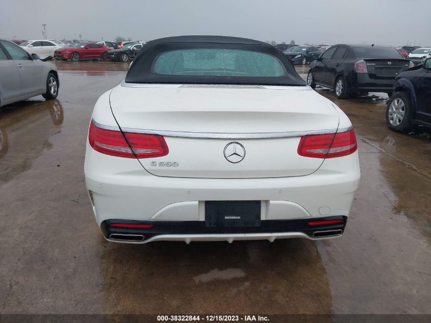 VIN WDDXK8CB4HA023281 2017 MERCEDES-BENZ S 550