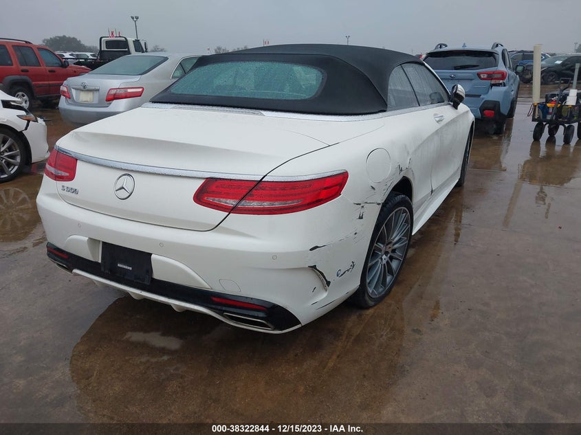 VIN WDDXK8CB4HA023281 2017 MERCEDES-BENZ S 550