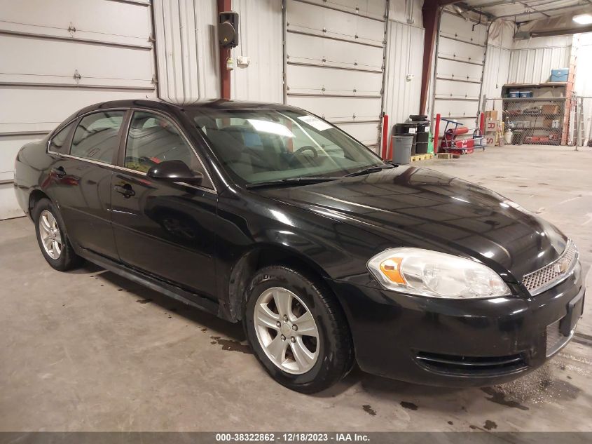 2013 CHEVROLET IMPALA LS - 2G1WF5E39D1106247