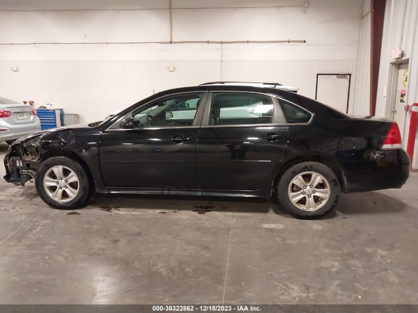 2013 CHEVROLET IMPALA LS - 2G1WF5E39D1106247