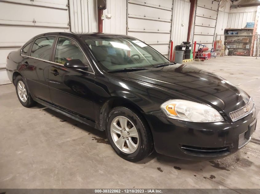 2013 CHEVROLET IMPALA LS - 2G1WF5E39D1106247