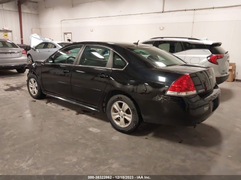 2013 CHEVROLET IMPALA LS - 2G1WF5E39D1106247