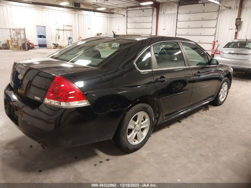 2013 CHEVROLET IMPALA LS - 2G1WF5E39D1106247