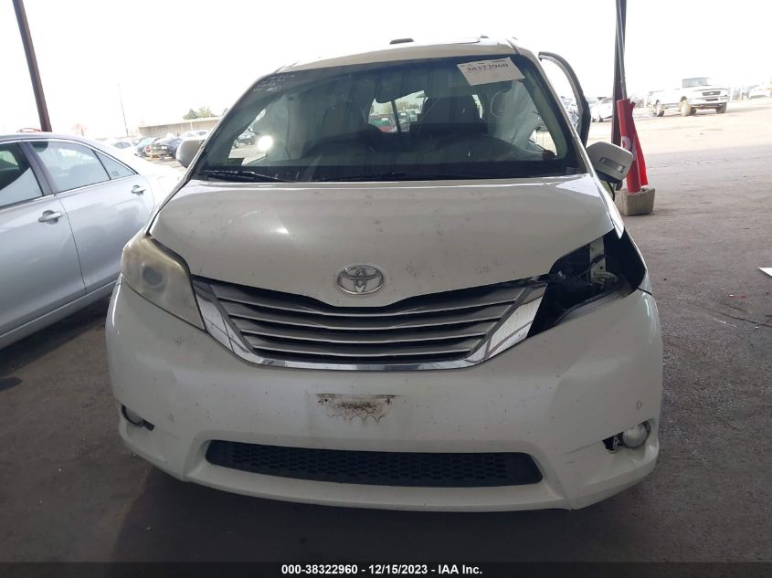 2013 TOYOTA SIENNA XLE/LIMITED - 5TDDK3DC2DS065873