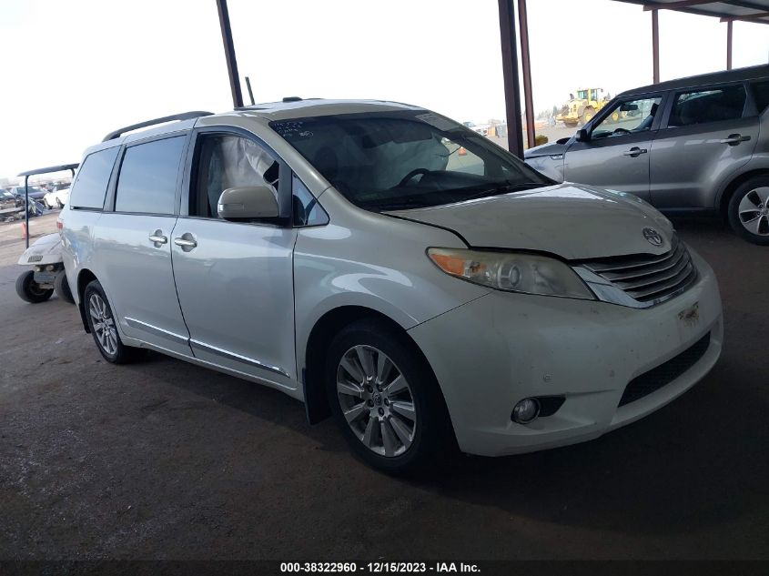 2013 TOYOTA SIENNA XLE/LIMITED - 5TDDK3DC2DS065873