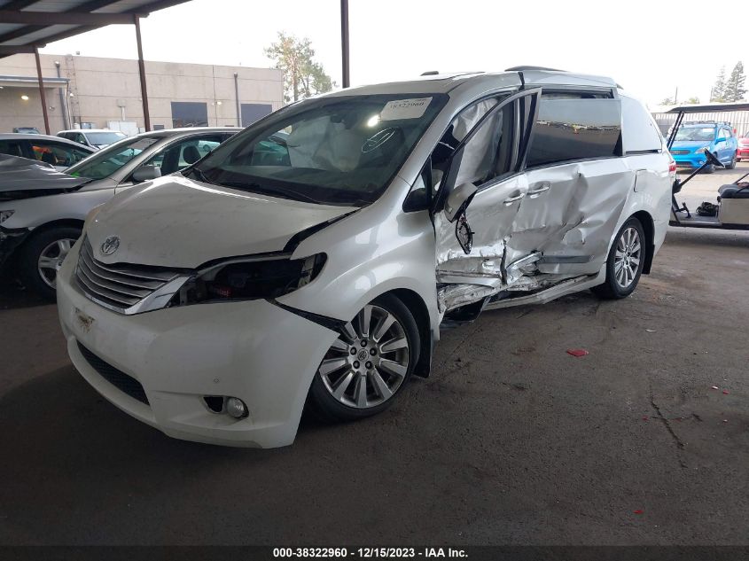 2013 TOYOTA SIENNA XLE/LIMITED - 5TDDK3DC2DS065873