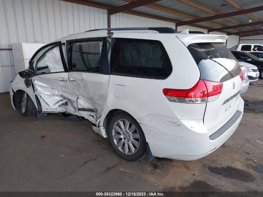 2013 TOYOTA SIENNA XLE/LIMITED - 5TDDK3DC2DS065873