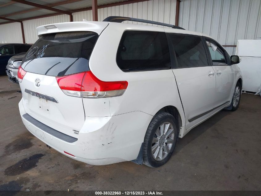 2013 TOYOTA SIENNA XLE/LIMITED - 5TDDK3DC2DS065873