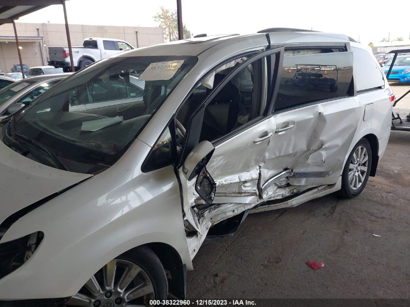 2013 TOYOTA SIENNA XLE/LIMITED - 5TDDK3DC2DS065873