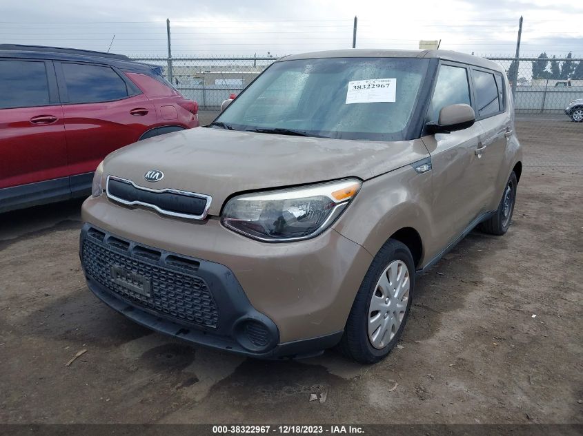 2014 KIA SOUL - KNDJN2A2XE7107718