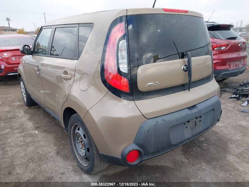 2014 KIA SOUL - KNDJN2A2XE7107718