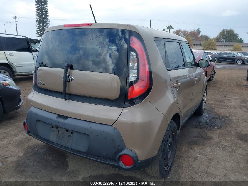 2014 KIA SOUL - KNDJN2A2XE7107718