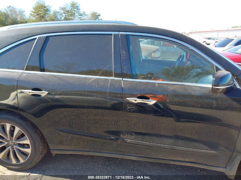 2014 ACURA MDX TECH PKG - 5FRYD3H47EB014100
