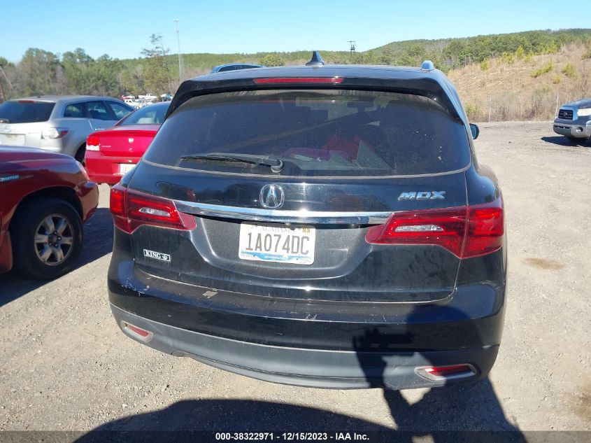2014 ACURA MDX TECH PKG - 5FRYD3H47EB014100
