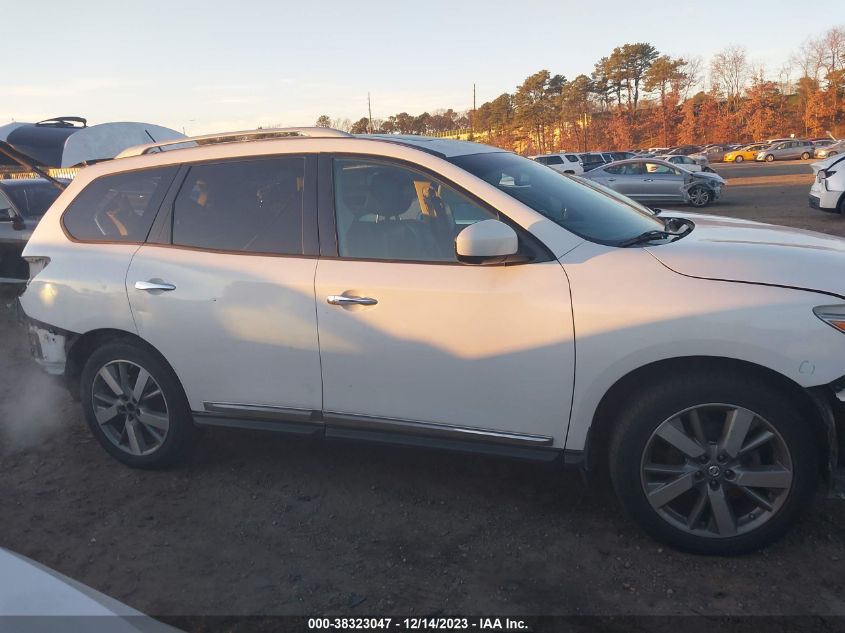 2014 NISSAN PATHFINDER PLATINUM - 5N1AR2MM5EC664301