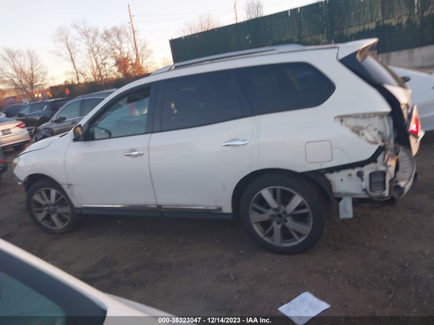 2014 NISSAN PATHFINDER PLATINUM - 5N1AR2MM5EC664301