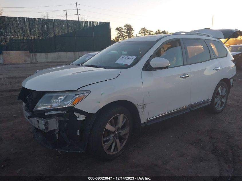 2014 NISSAN PATHFINDER PLATINUM - 5N1AR2MM5EC664301