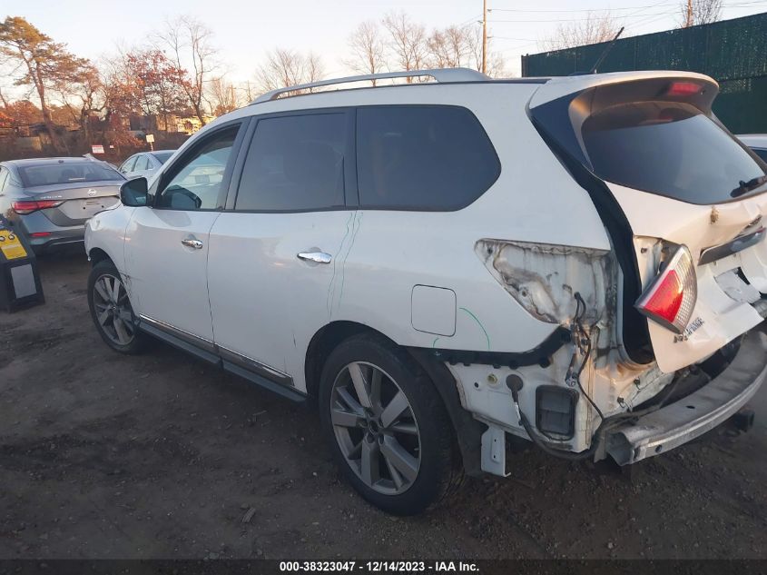 2014 NISSAN PATHFINDER PLATINUM - 5N1AR2MM5EC664301